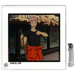 Jujutsu Kaisen x Tobu Zoo Yuji Itadori Original Illustration Keeper ver. Trading Acrylic Stand Panel Waist Up Acrylic Stands [USED]