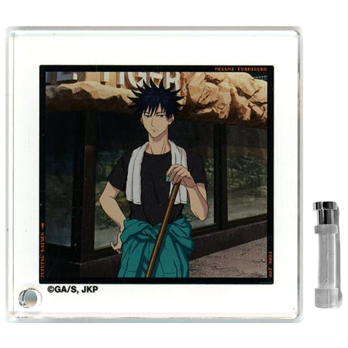 Jujutsu Kaisen x Tobu Zoo Megumi Fushiguro Original Illustration Keeper ver. Trading Acrylic Stand Panel Waist Up Acrylic Stands [USED]