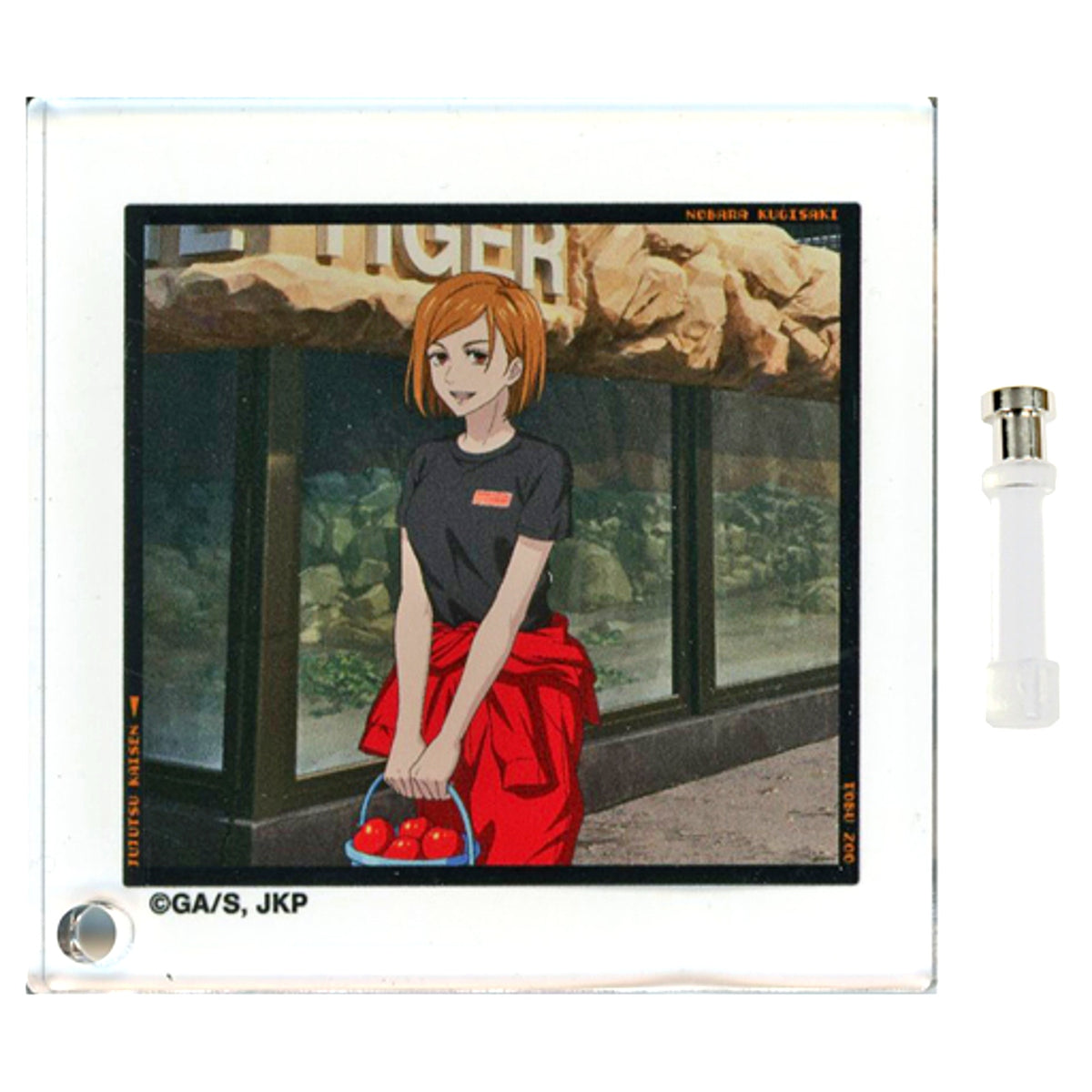 Nobara Kugisaki Knee Shot Jujutsu Kaisen x Tobu Zoo Illustration Zookeeper Ver. Trading Acrylic Stand Panel [USED]