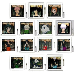 Jujutsu Kaisen Yuji Itadori & Others All 14 Types Set Newly Drawn Illustration Zookeeper Ver. Trading Acrylic Stand Panel Tobu Zoological Park Limited Acrylic Stands [USED]