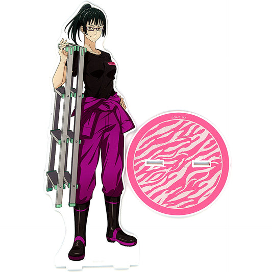 Maki Zen'in Jujutsu Kaisen x Tobu Zoo Illustration Zookeeper Ver. Extra Large Acrylic Stand [USED]