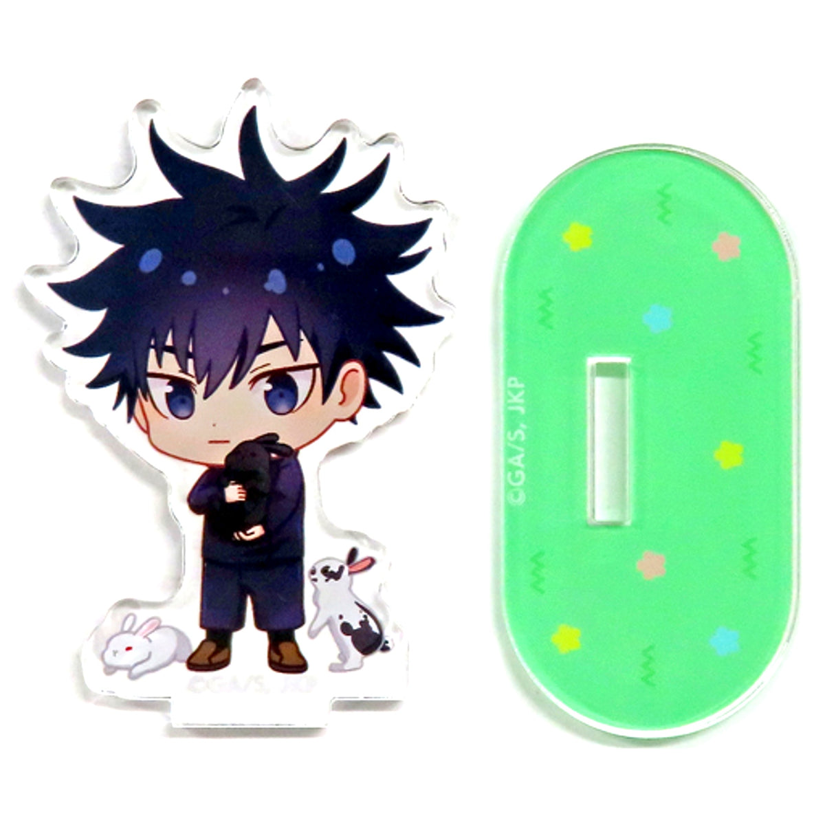 Megumi Fushiguro x Rabbit Trading Chibi Acrylic Stand Jujutsu Kaisen x Tobu Zoo [USED]