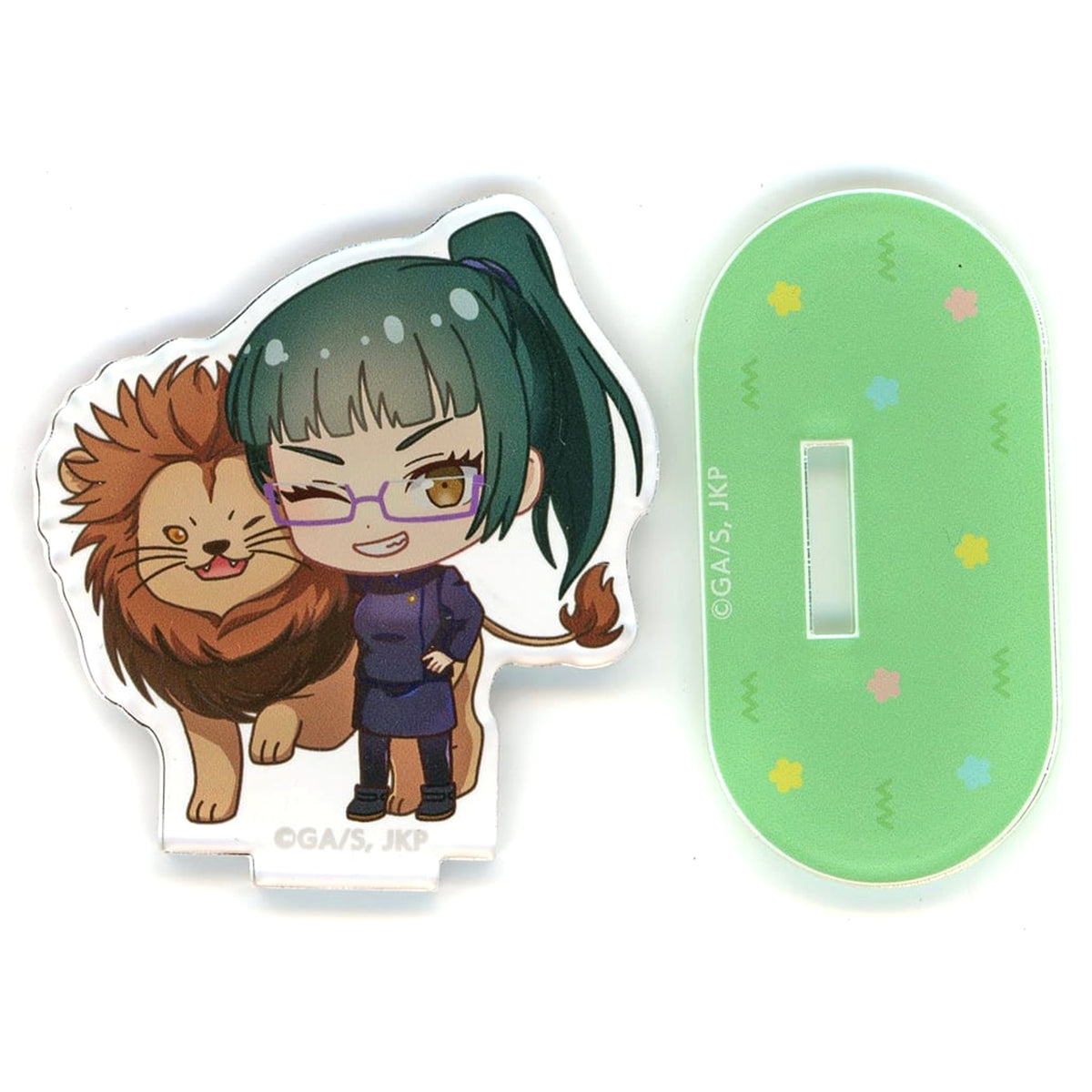 Jujutsu Kaisen x Tobu Zoo Maki Zenin Trading Chibi Character Acrylic Stand Lion Acrylic Stands [USED]