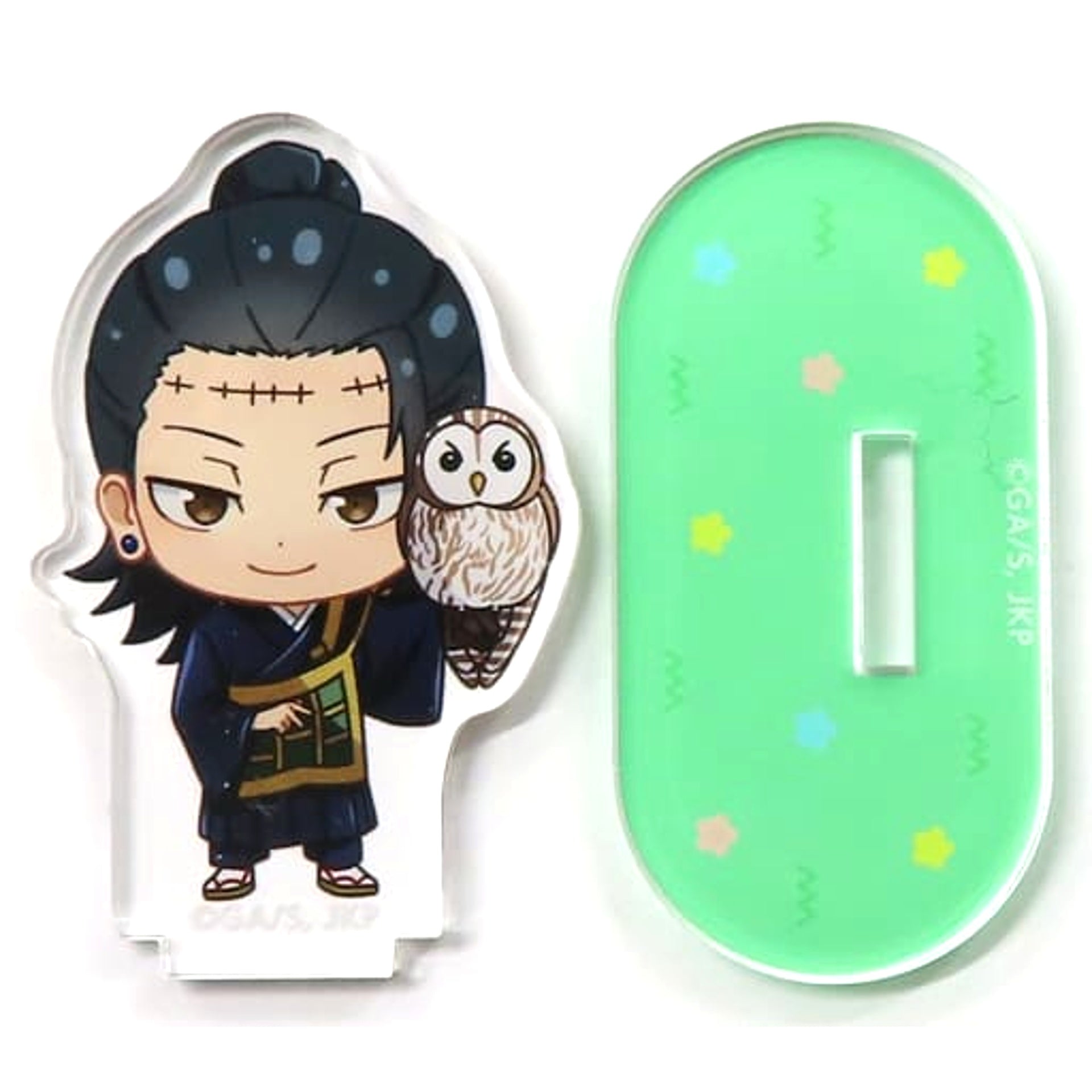 Jujutsu Kaisen x Tobu Zoo Suguru Geto x Ural Owl Chibi Trading Acrylic Stand Acrylic Stands [USED]
