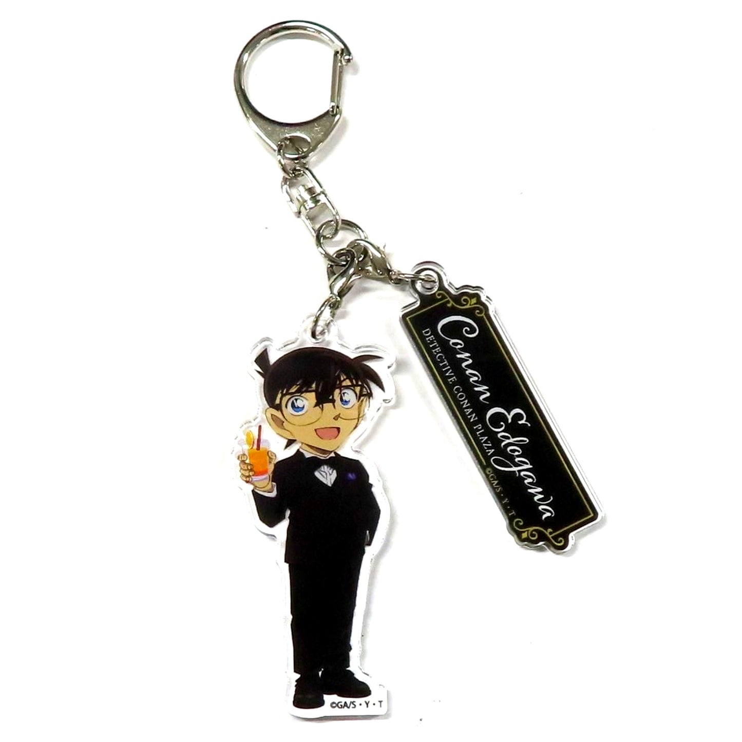 Conan Edogawa 2023 Main Visual Detective Conan Plaza 2-Part Acrylic Keychain [USED]