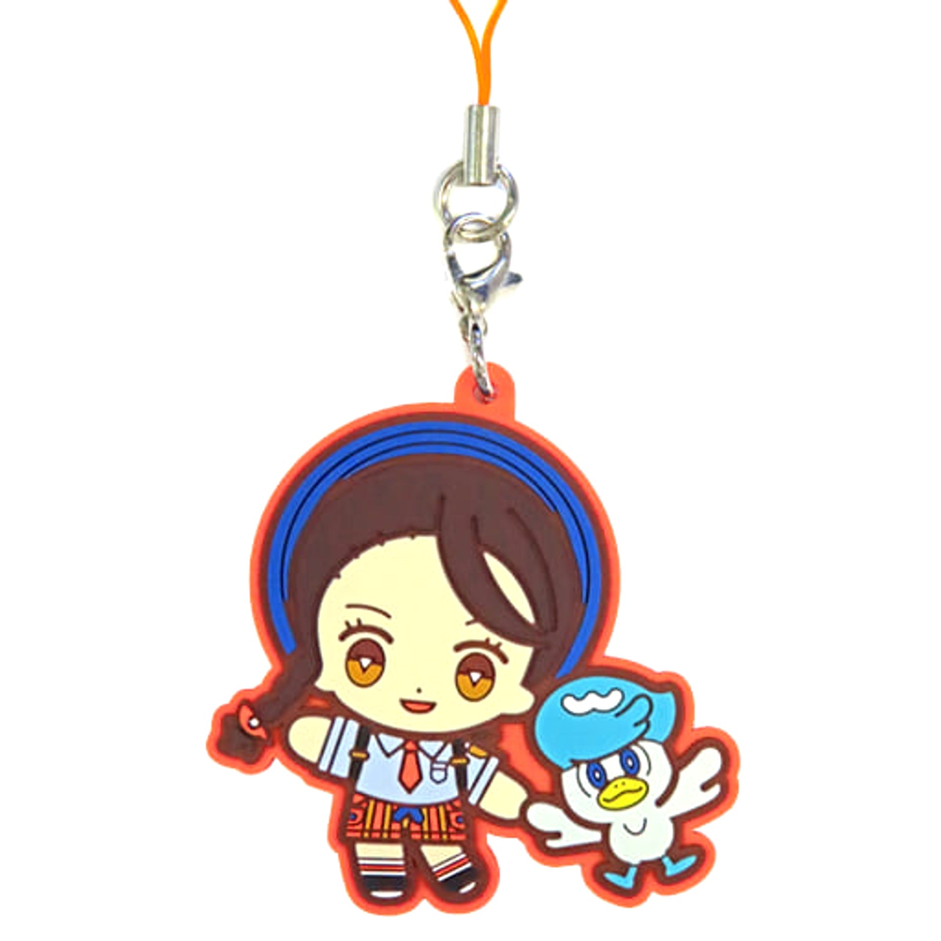 Pokemon Scarlet Violet Juliana Quaxly Rubber Strap Collection Pokemon Trainers Paldea Edition Pokemon Center Limited Keychains [USED]