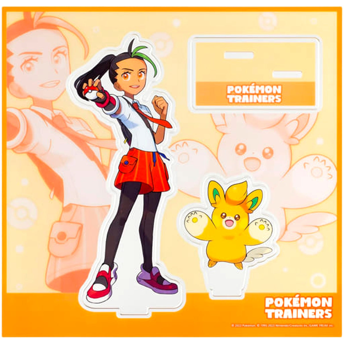 Pokemon Scarlet and Violet Nemona & Pawmo POKEMON TRAINERS Acrylic Stand Pokemon Center exclusive Acrylic Stands [USED]