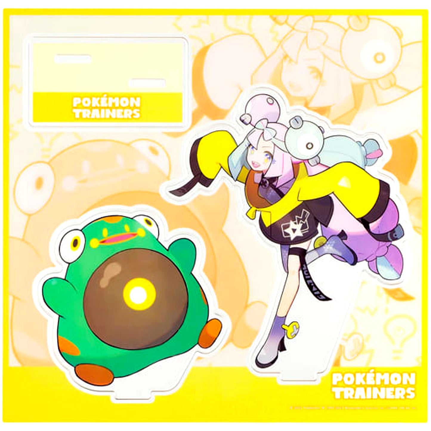 Iono and Bellibolt Pokemon Scarlet and Violet Acrylic Stand POKEMON TRAINERS Pokemon Center Limited [USED]