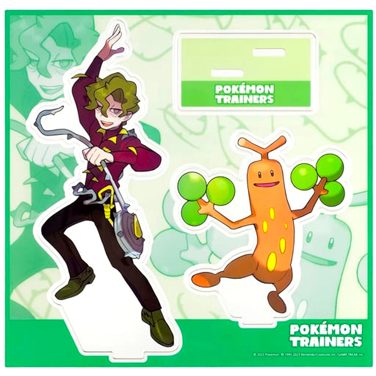 Brassius & Sudowoodo Pokemon Scarlet and Violet Pokemon Trainers Acrylic Stand Pokemon Center Limited [USED]