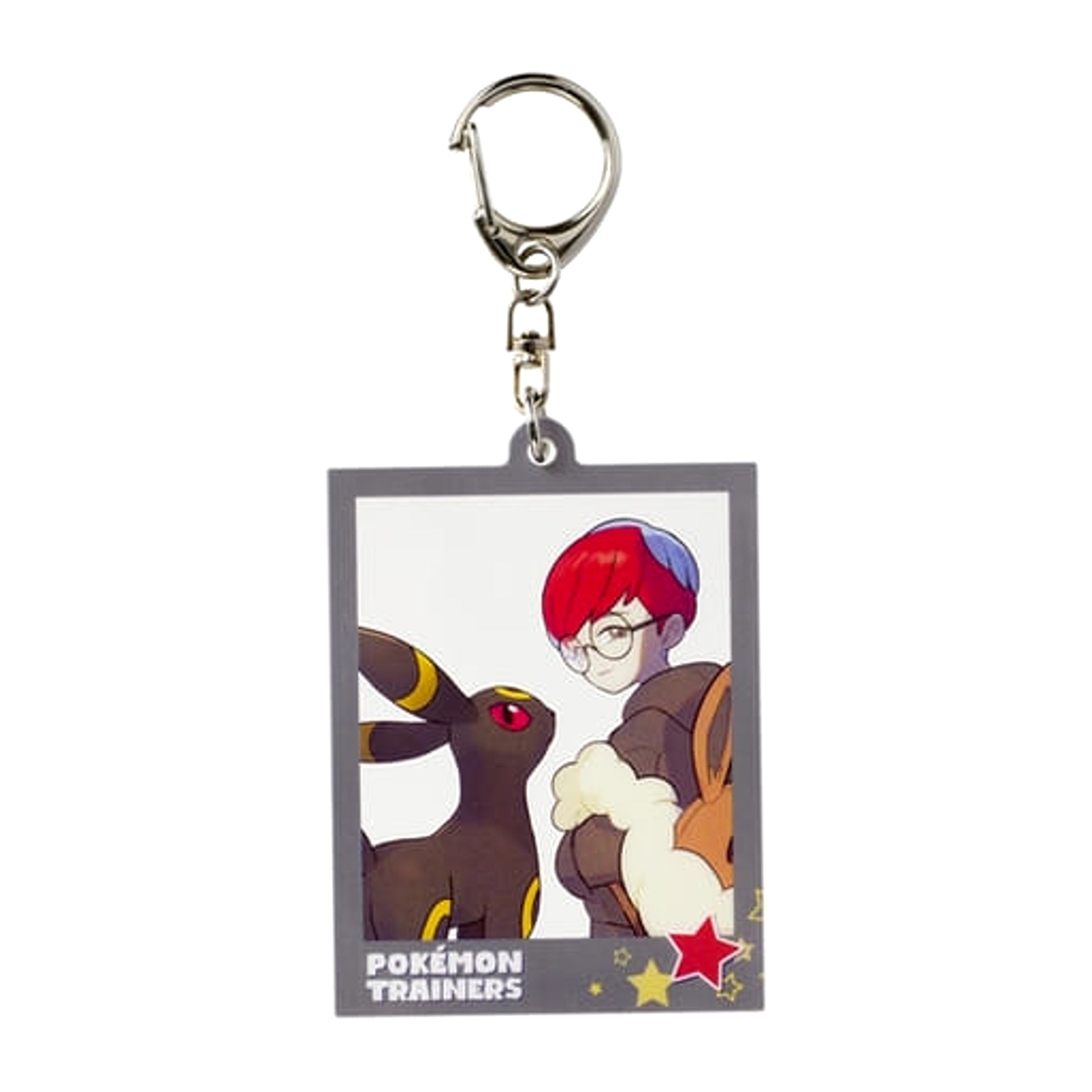 Pokemon Scarlet Violet Penny Umbreon Photo Frame Style Acrylic Keychain Pokemon Trainers Pokemon Center Limited Keychains [USED]
