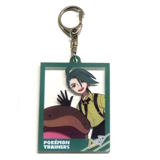 Pokemon Scarlet Violet Rika Clodsire Photo Frame Style Acrylic Keychain Pokemon Trainers Pokemon Center Limited Keychains [USED]