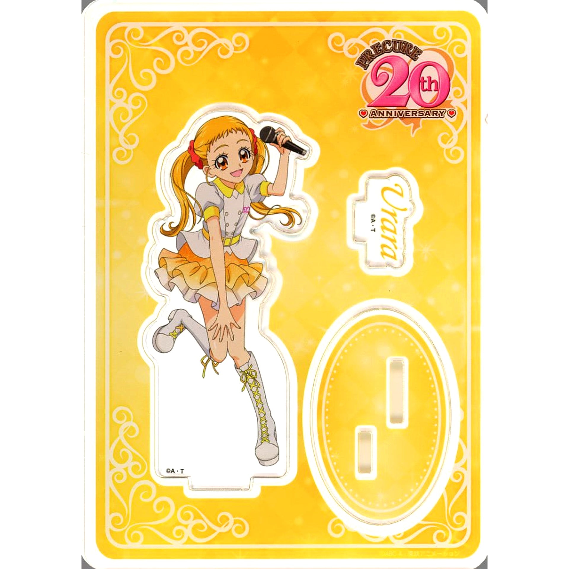 Urara Kasugano Pretty Cure Acrylic Stand Pretty Store Pop Up 2023 OIOI Vol. 1 20th Anniversary [USED]