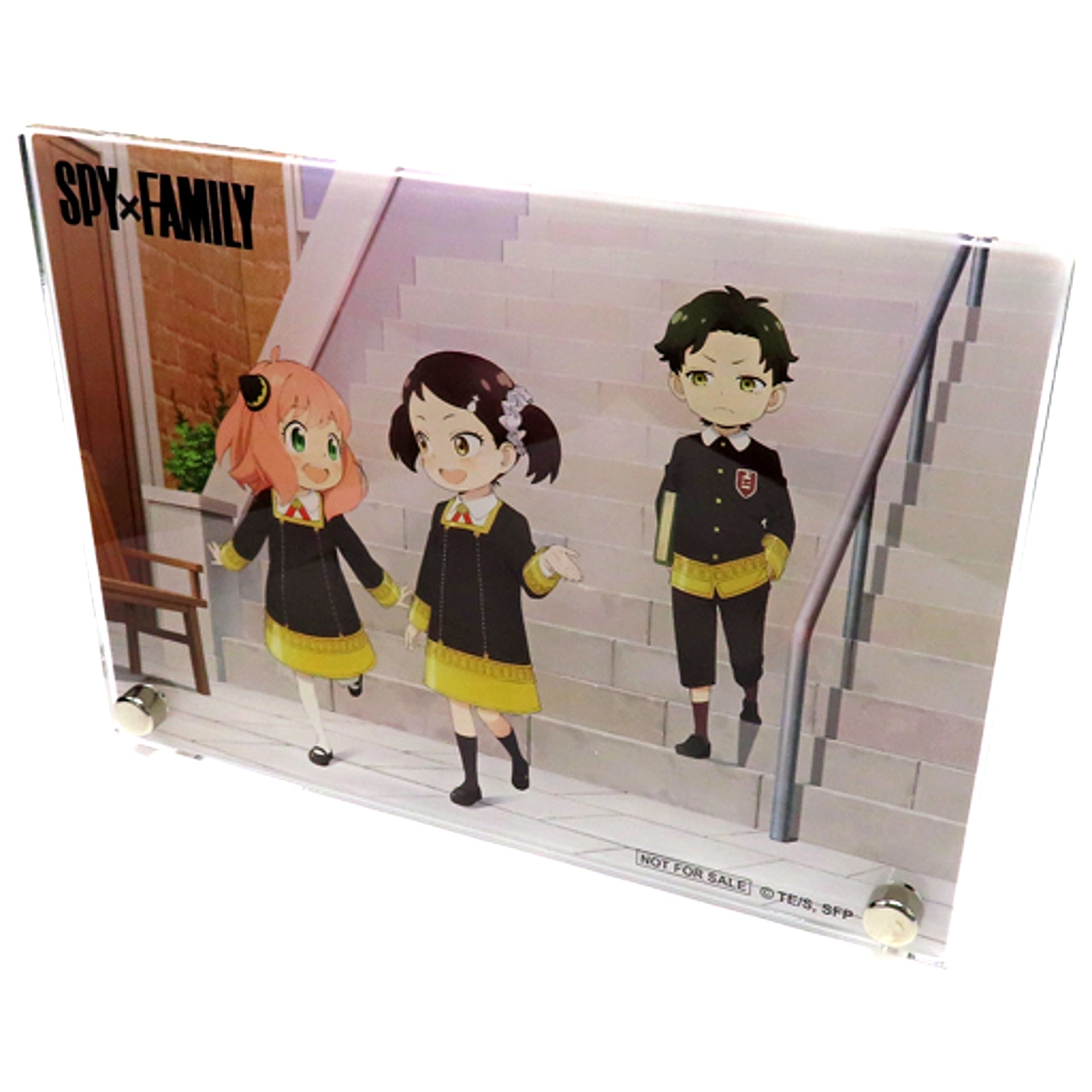 Group Spy x Family Blu-ray DVD Volume 4 to Volume 6 TOHO animation STORE Limited Linked Purchase Bonus Illustration Acrylic Panel [USED]