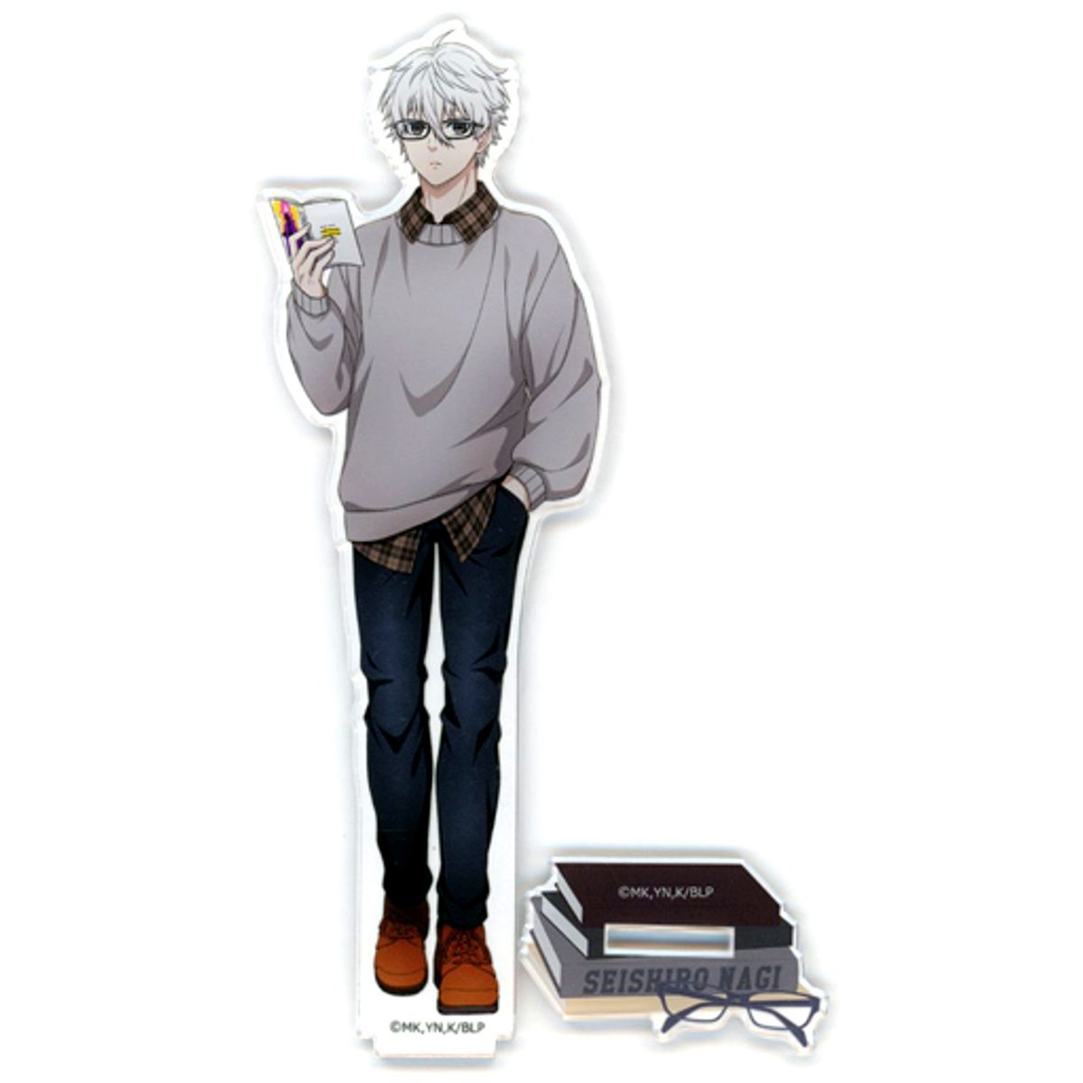 Seishiro Nagi Blue Lock Acrylic Stand Blue Lock Autumn of Reading in Tokyo Anime Center [USED]