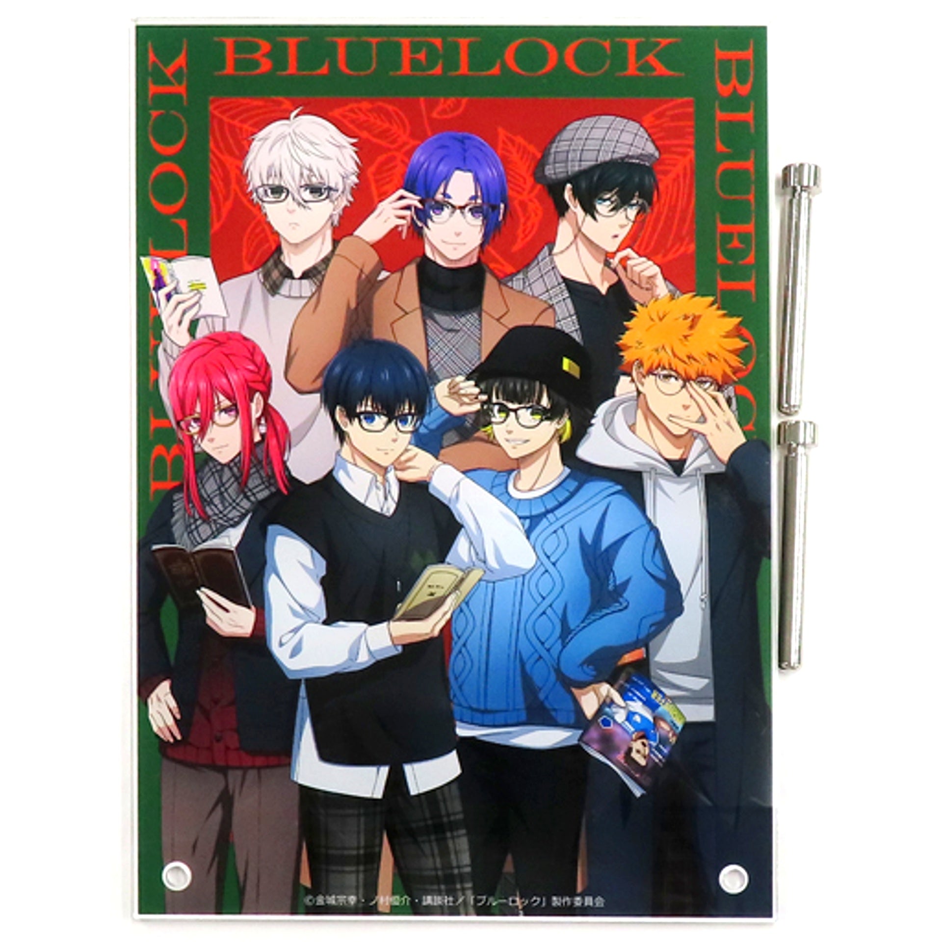 Group Blue Lock Autumn of Reading Acrylic Panel in Tokyo Anime Center [USED]