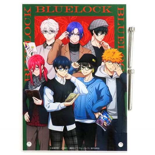 Group Blue Lock Autumn of Reading Acrylic Panel in Tokyo Anime Center [USED]