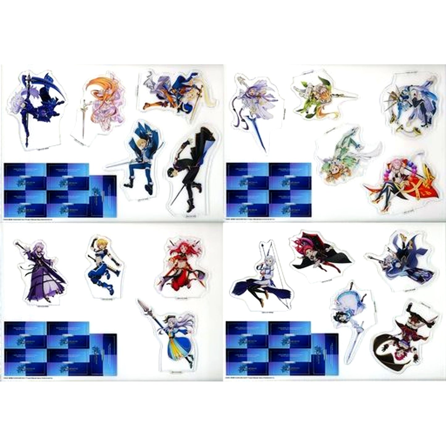 All Characters Sword Art Online Last Recollection Single Item Character Acrylic Stand 19 Figure Set PS5/PS4 Software 10th Anniversary Memorial Edition Bundle Bonus [USED]