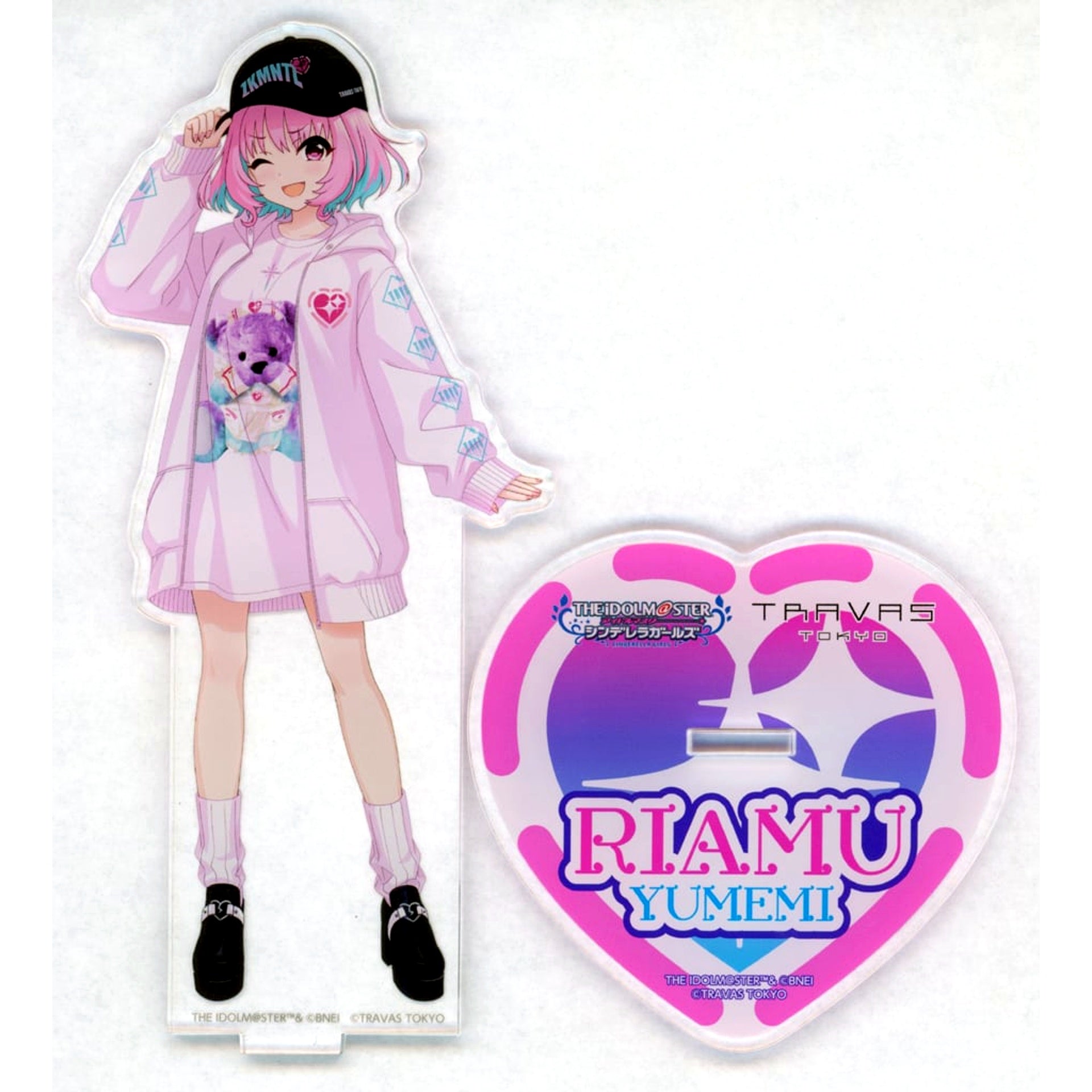Riamu Yumemi THE IDOLM@STER Cinderella Girls Acrylic Stand A TRAVAS TOKYO [USED]