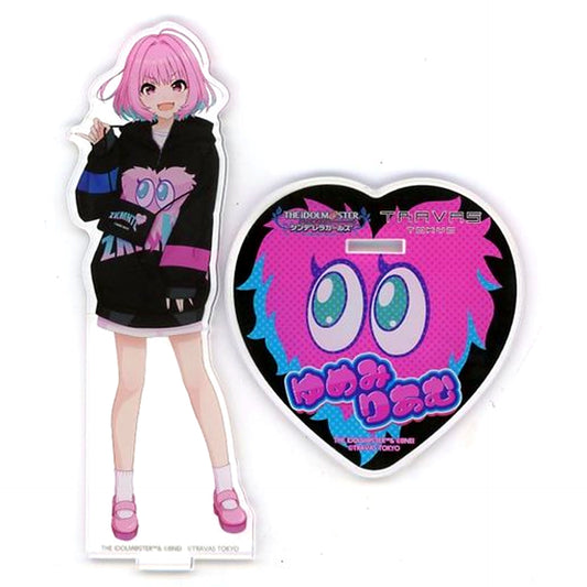 Riamu Yumemi B Acrylic Stand The Idolmaster Cinderella Girls Riamu Yumemi x Travas Tokyo [USED]