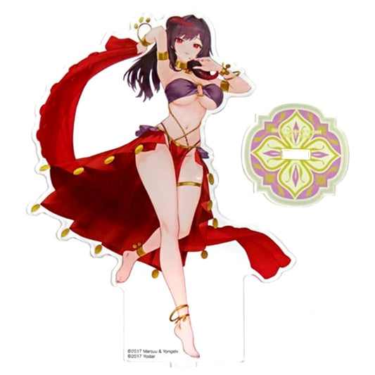 Royal Fortune Dancer Ver. Azur Lane Illustration BIG Acrylic Stand TOWER RECORDS [USED]