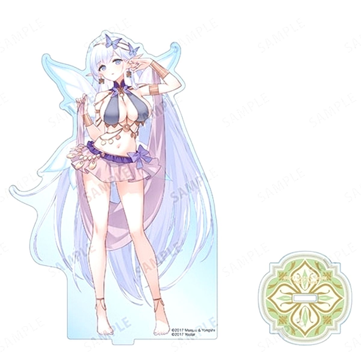 Albion Original Illustration Dancer ver Big Acrylic Stand Azur Lane POP UP SHOP in TOWER RECORDS [USED]