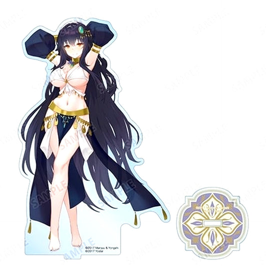 Azuma Dancer Ver. Illustration BIG Acrylic Stand Azur Lane POP UP SHOP in TOWER RECORDS [USED]