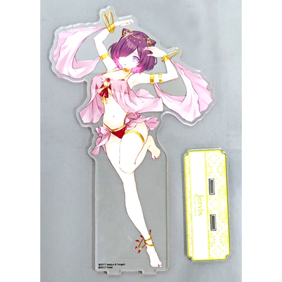Jervis Original Illustration Dancer ver 1/7 Scale Jumbo Acrylic Stand Azur Lane POP UP SHOP in TOWER RECORDS [USED]