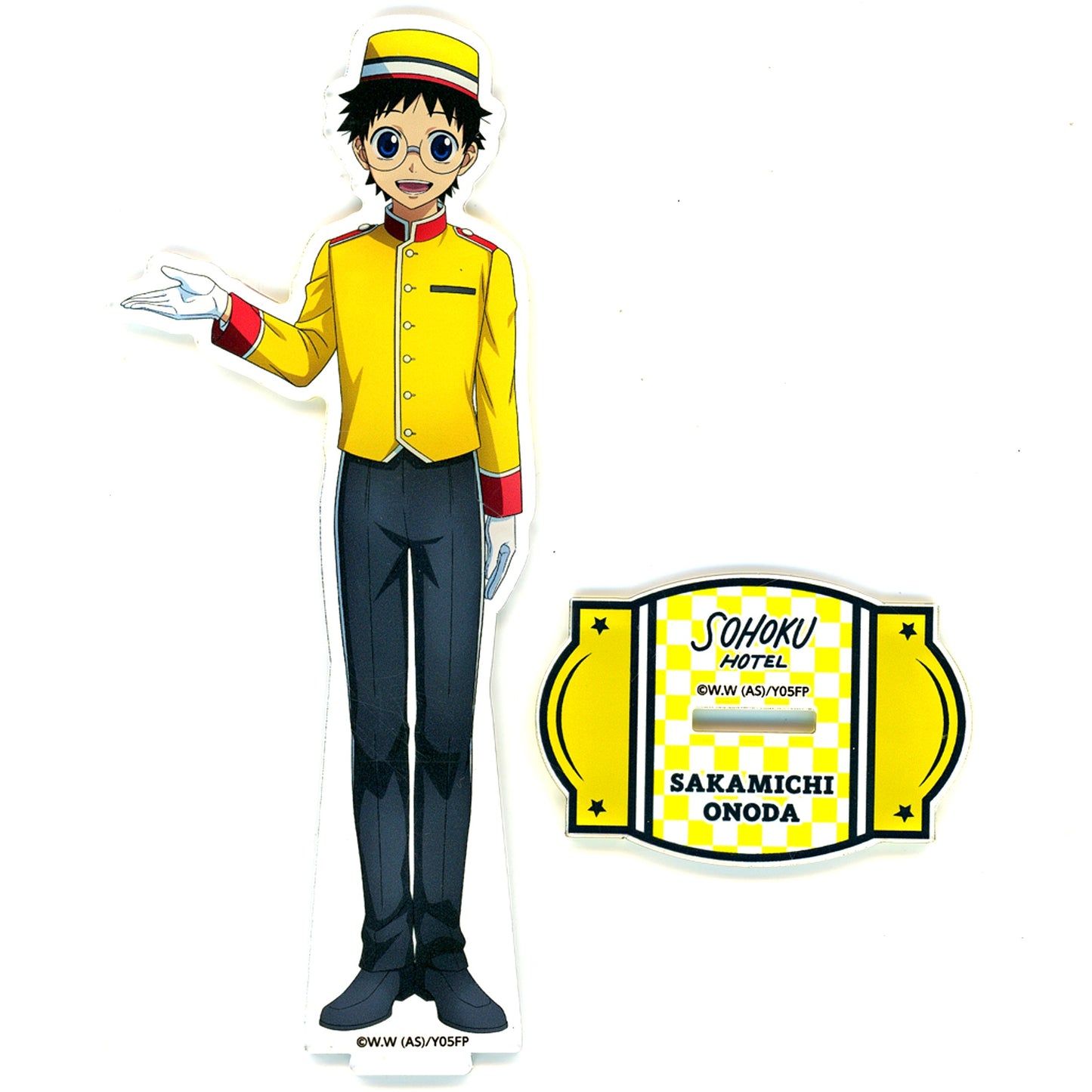 Sakamichi Onoda Yowamushi Pedal LIMIT BREAK x Sunshine City Prince Hotel Acrylic Stand [USED]