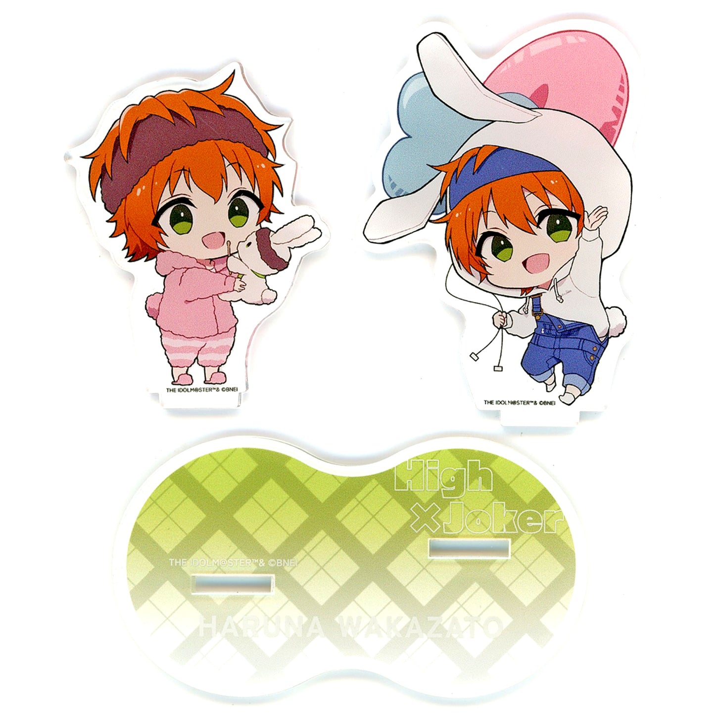 Haruna Wakazato SideM Trading Pair Acrylic Stand A Spring Rabbits [USED]