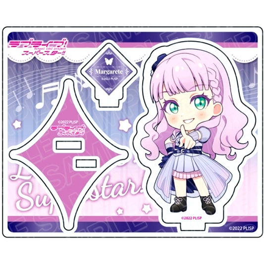 Wien Margarete Jump Into the New World Deformed Ver. Acrylic Stand Love Live! Superstar!! [USED]