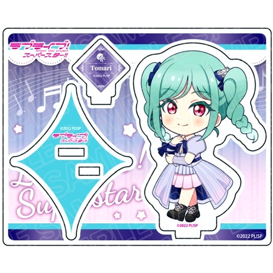 Tomari Onitsuka Jump Into the New World Deformed Ver. Acrylic Stand Love Live! Superstar!! [USED]
