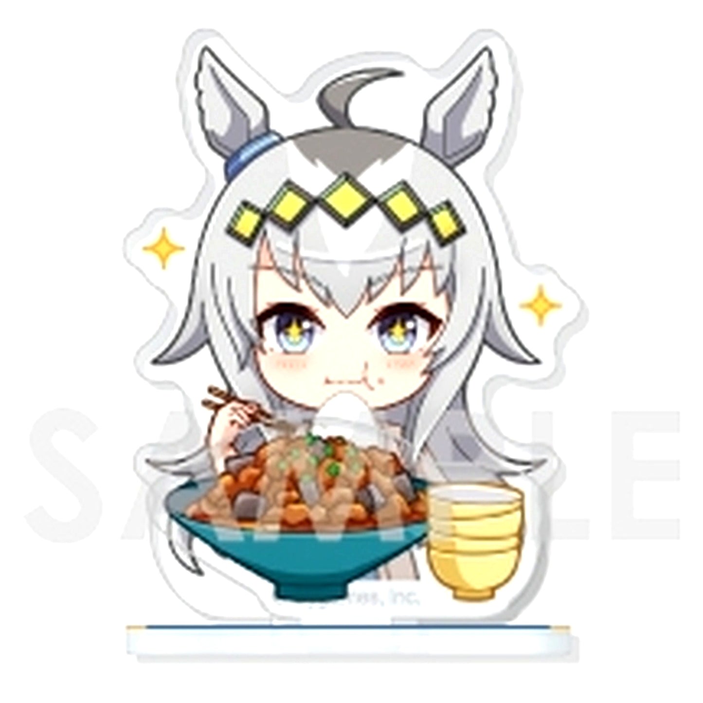 Oguri Cap 1. Mogumogu Acrylic Stand Umamusume: Pretty Derby [USED]