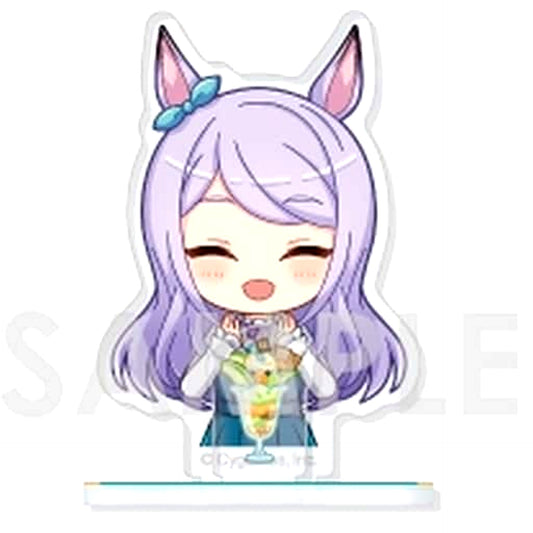 Mejiro McQueen Uma Musume Pretty Derby Mogu Mogu Acrylic Stand No. 2 [USED]