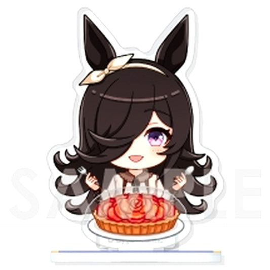 Rice Shower 5. Mogumogu Acrylic Stand Umamusume: Pretty Derby [USED]