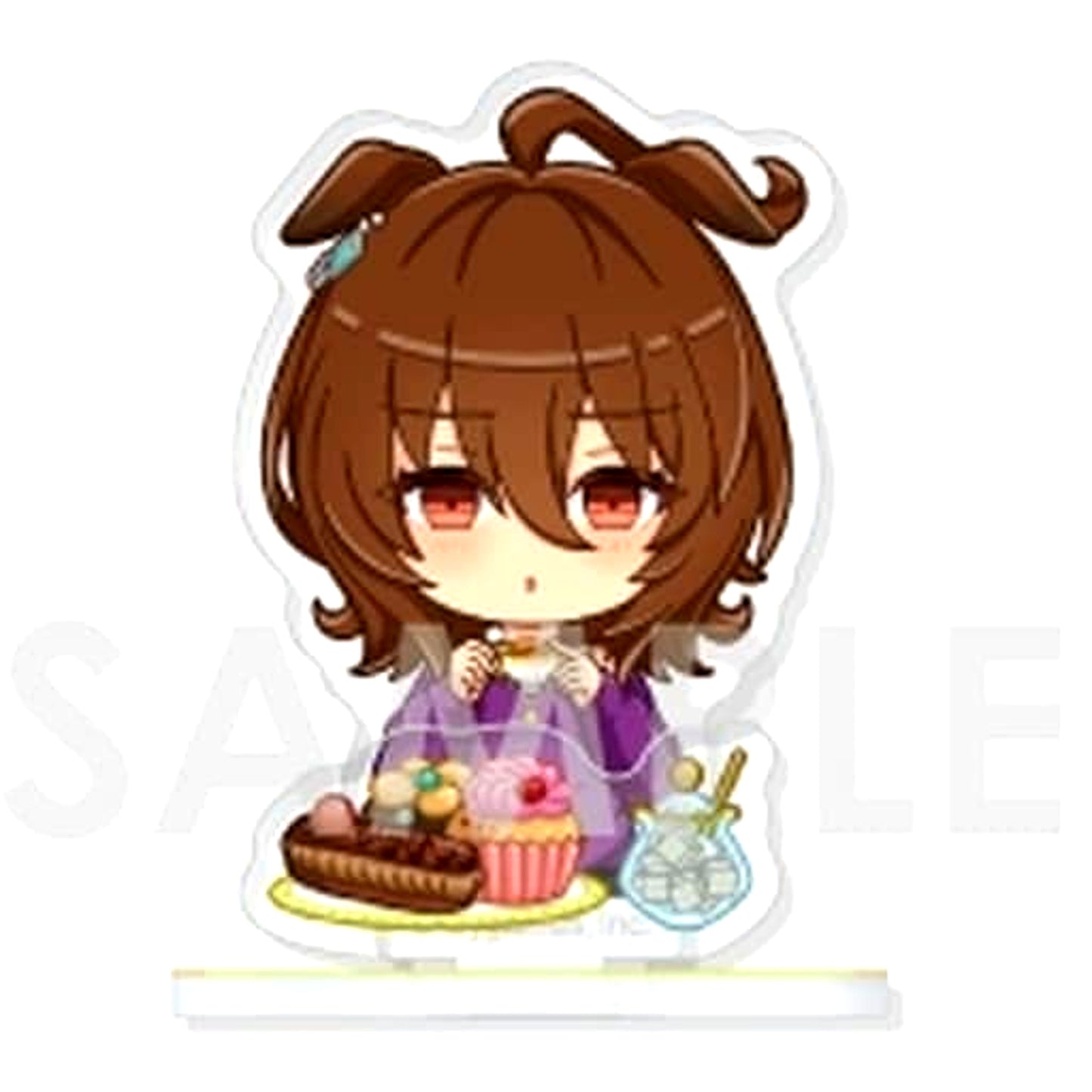 Agnes Tachyon Uma Musume Pretty Derby Mogu Mogu Acrylic Stand No. 6 [USED]