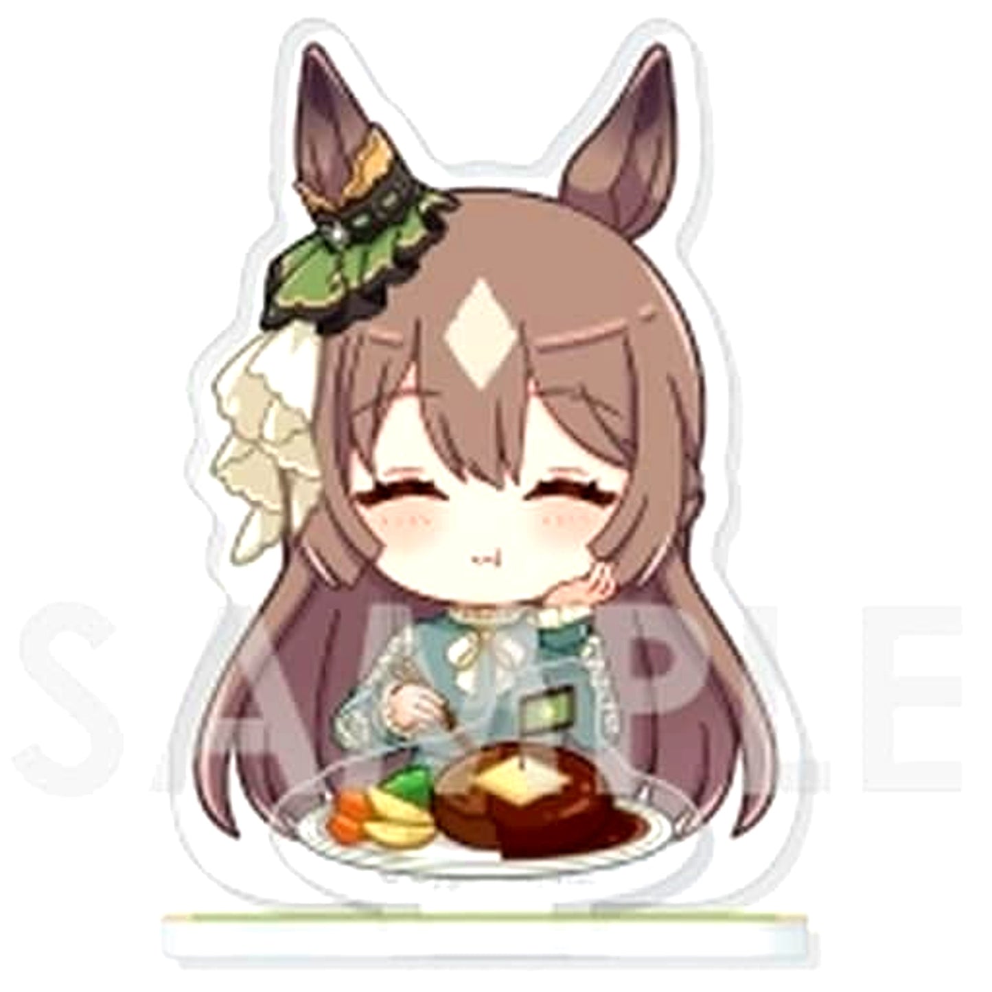 Satono Diamond Umamusume Pretty Derby No. 7 Mogu Mogu Acrylic Stand [USED]
