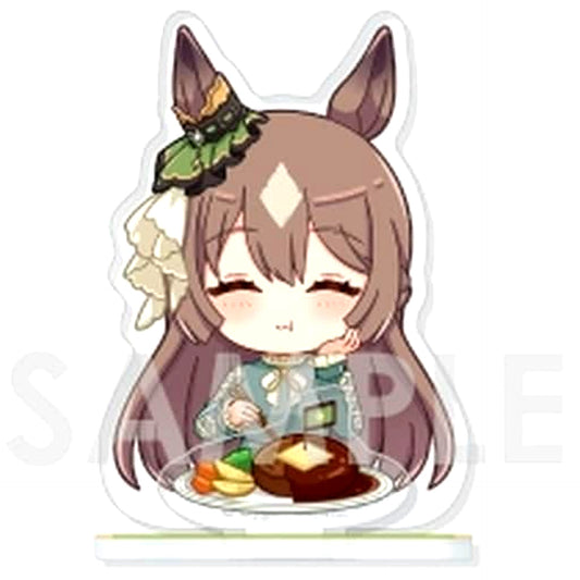 Satono Diamond Umamusume Pretty Derby No. 7 Mogu Mogu Acrylic Stand [USED]