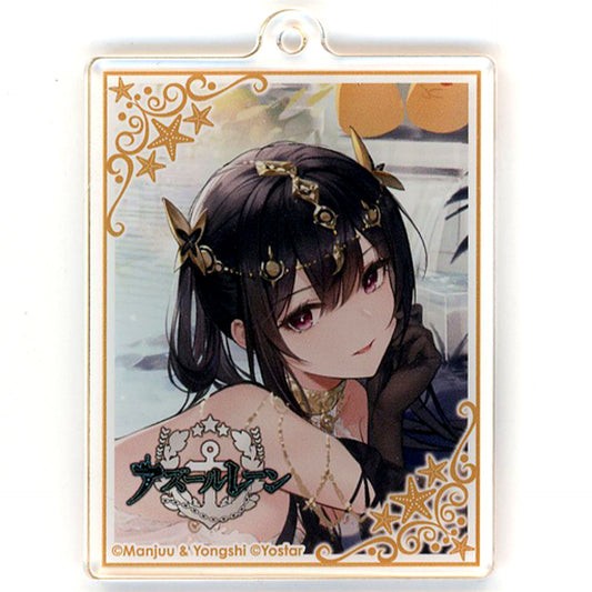 Chen Hai 6th Anniv Ver. Trading Acrylic Keychain Azur Lane 6th Anniv Fes x animate cafe Branch [USED]