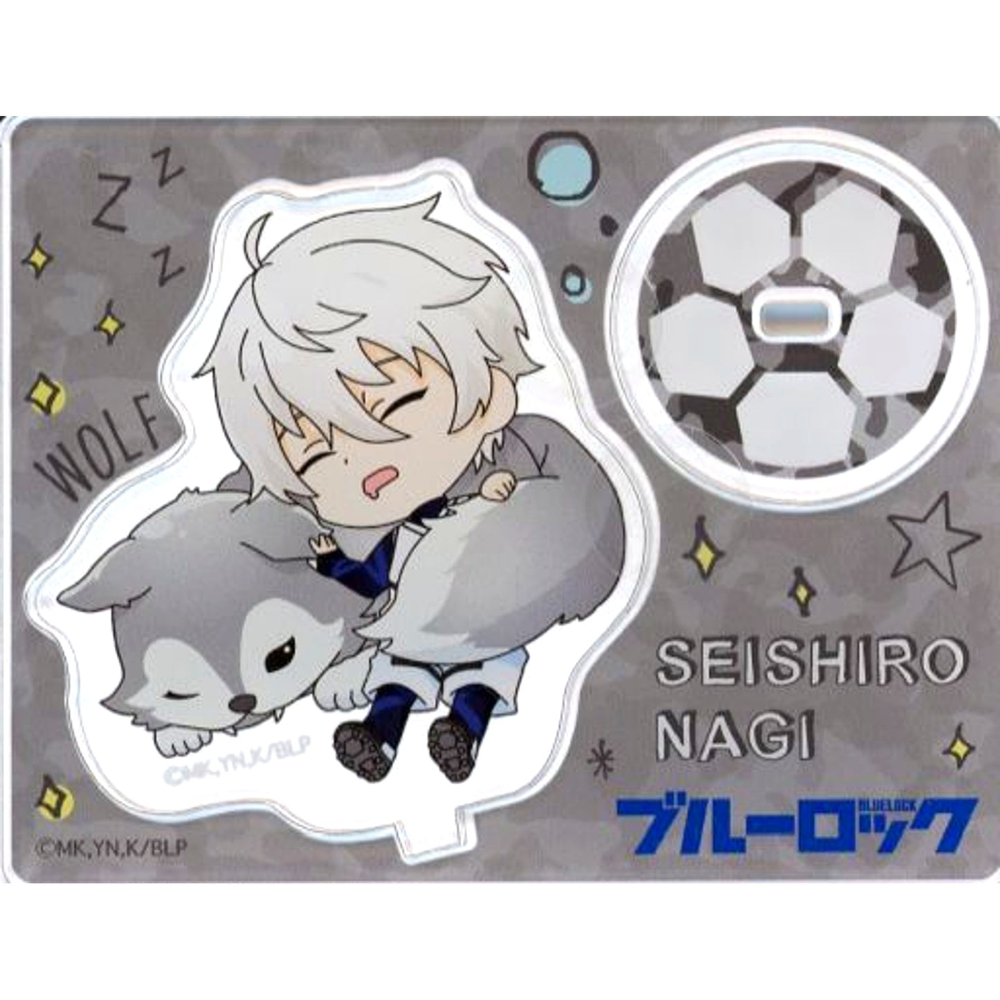 Seishiro Nagi Blue Lock Trading Mini Acrylic Stand ANIMALS Chibi [USED]