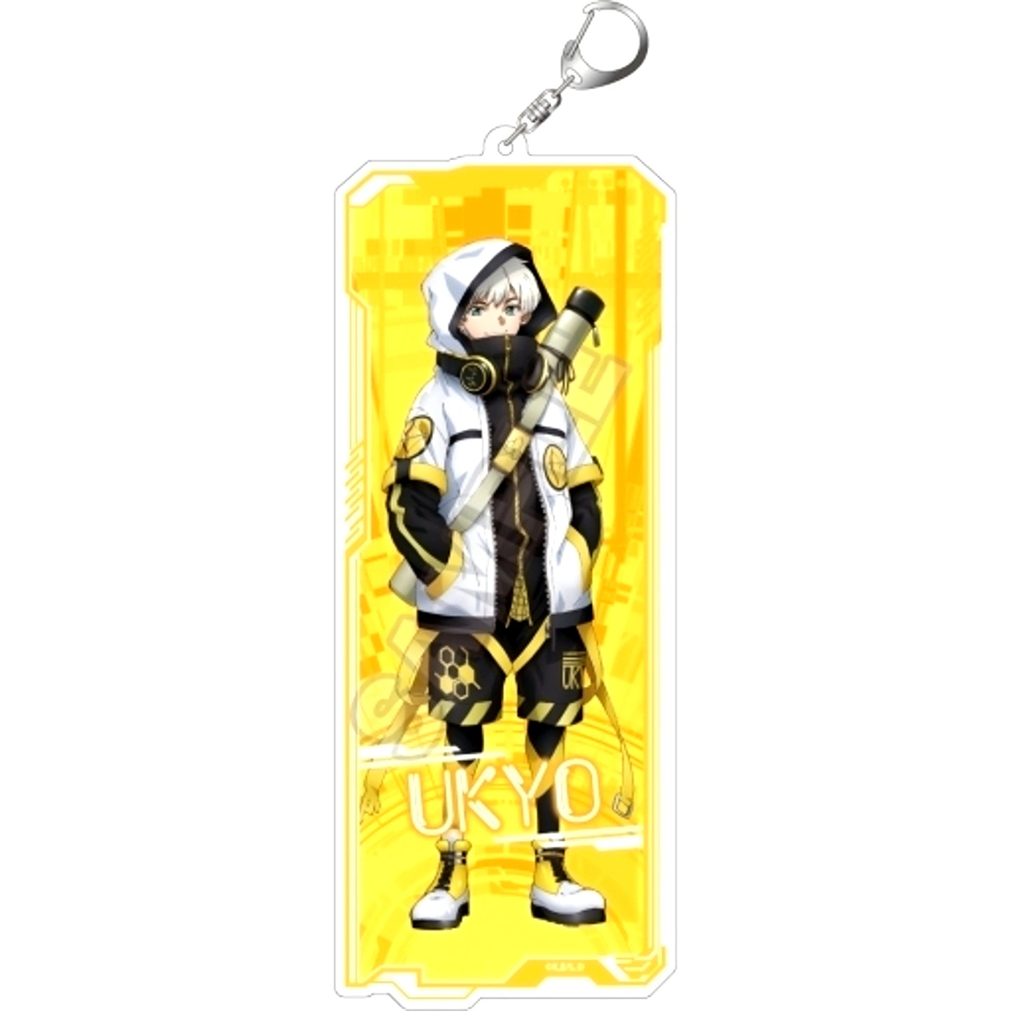 Ukyo Saionji Dr. STONE Cyberpunk Acrylic Keychain BIG [USED]