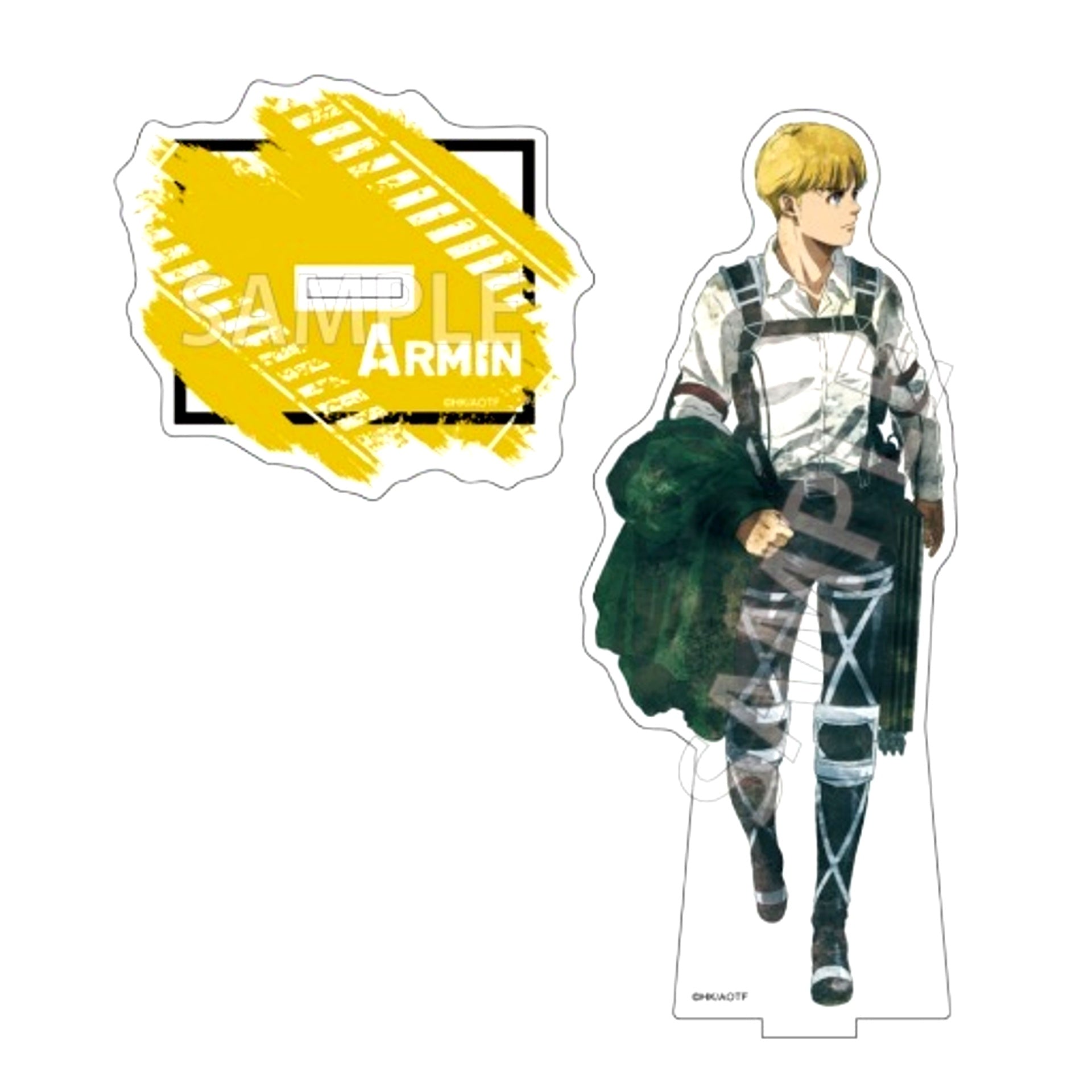 Armin Arlert Attack on Titan Grunge Acrylic Stand The Final Season [USED]