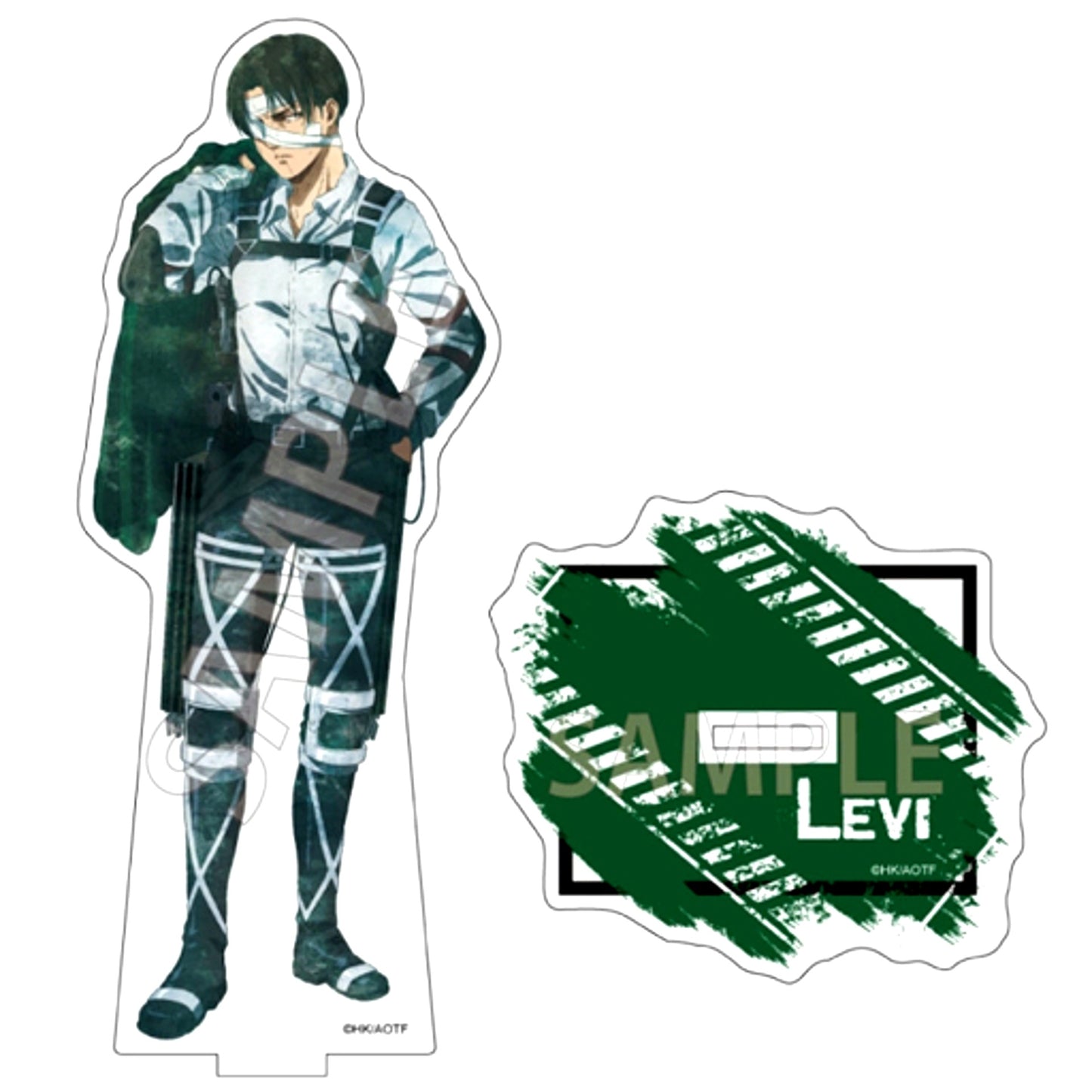Levi Ackerman Attack on Titan Grunge Acrylic Stand The Final Season [USED]