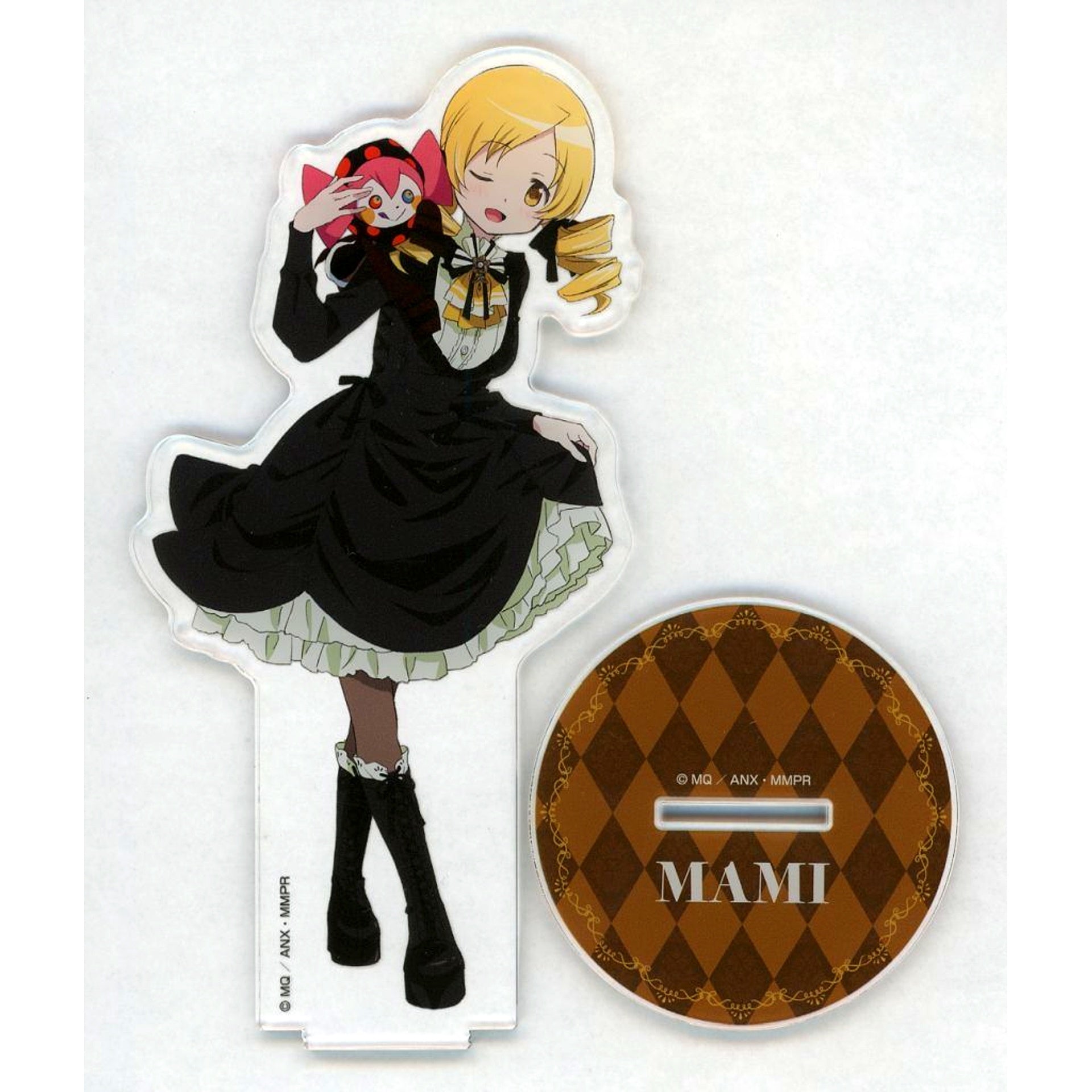 Mami Tomoe Puella Magi Madoka Magica the Movie Part III: Rebellion x Don Quijote Gothic Dress Ver. Illustration BIG Acrylic Stand [USED]