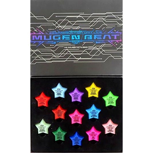 Logo The Idolmaster Shiny Colors 283Production Unit Live Mugen Beat Official Ring Light Complete Set [USED]