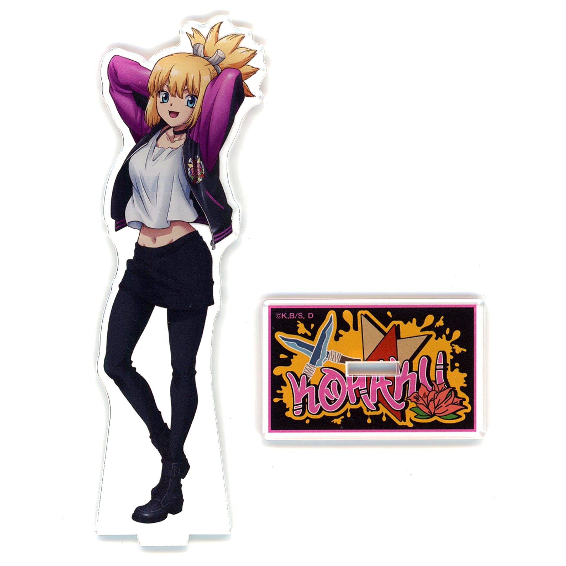 Kohaku BIG Acrylic Stand Dr. STONE x Village Vanguard [USED]