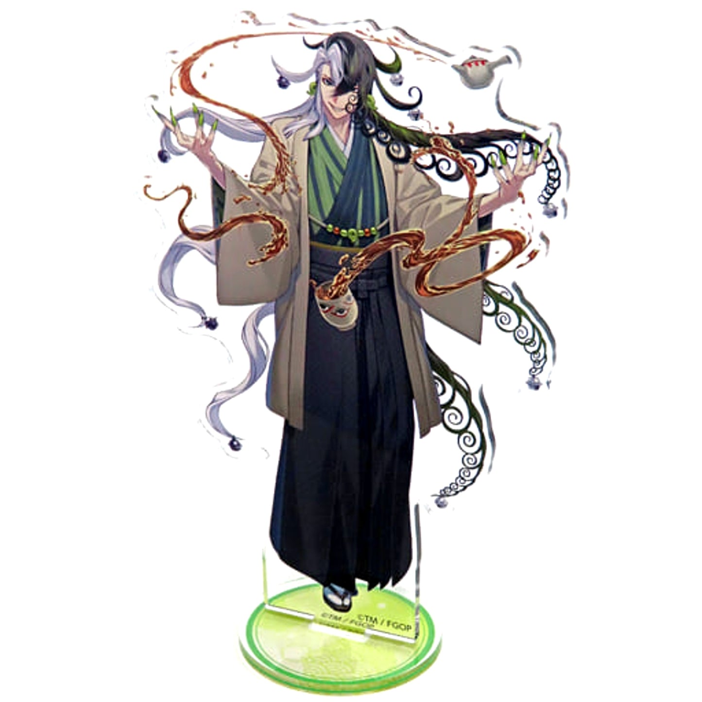 Fate/Grand Order Alter Ego/Doman Ashiya Acrylic Stand Kyoto Rikyuen Exclusive Included with Ashiya Douman Special Set Acrylic Stands [USED]