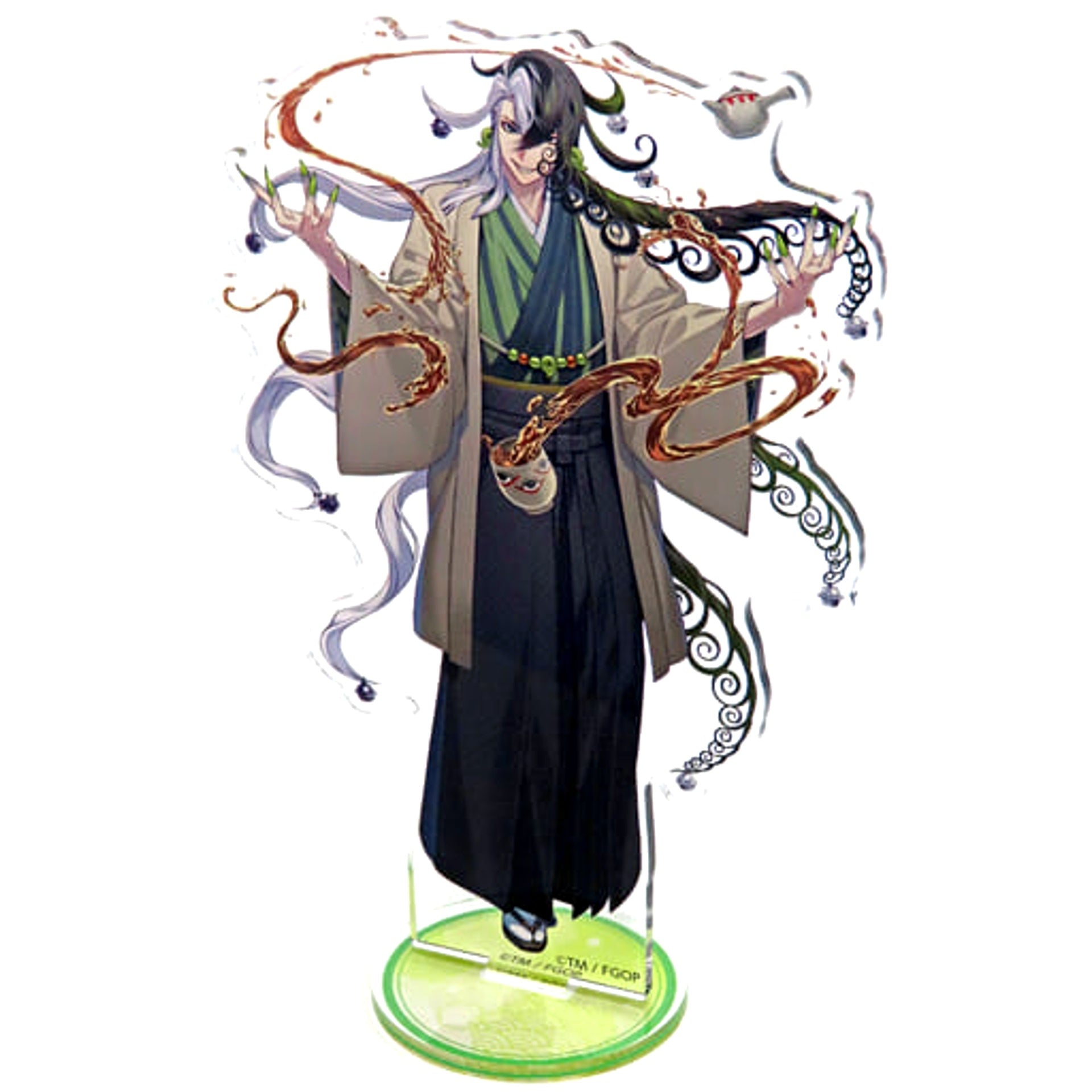 Fate/Grand Order Alter Ego/Doman Ashiya Acrylic Stand Kyoto Rikyuen Exclusive Included with Ashiya Douman Special Set Acrylic Stands [USED]