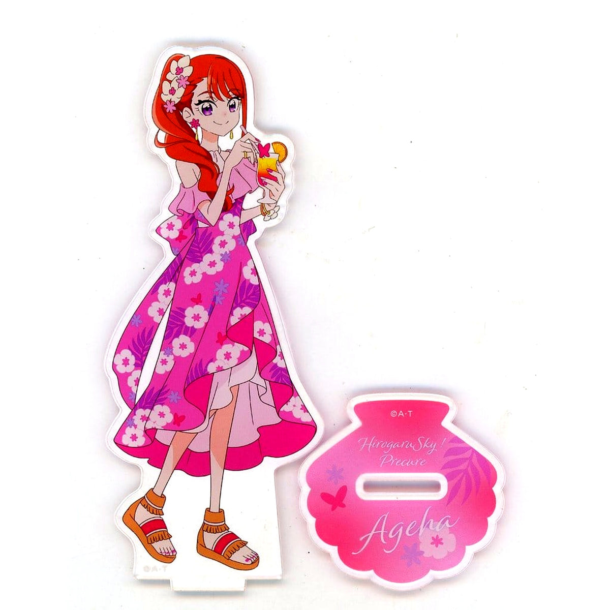 Ageha Hijiri Hirogaru Sky Precure Seaside Vacation Acrylic Stand Pretty Store Limited [USED]