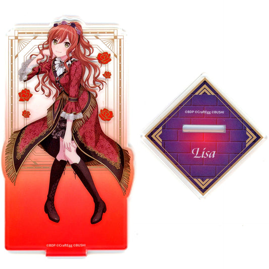 Lisa Imai BanG Dream! Girls Band Party! Roselia Farbe Acrylic Stand [USED]