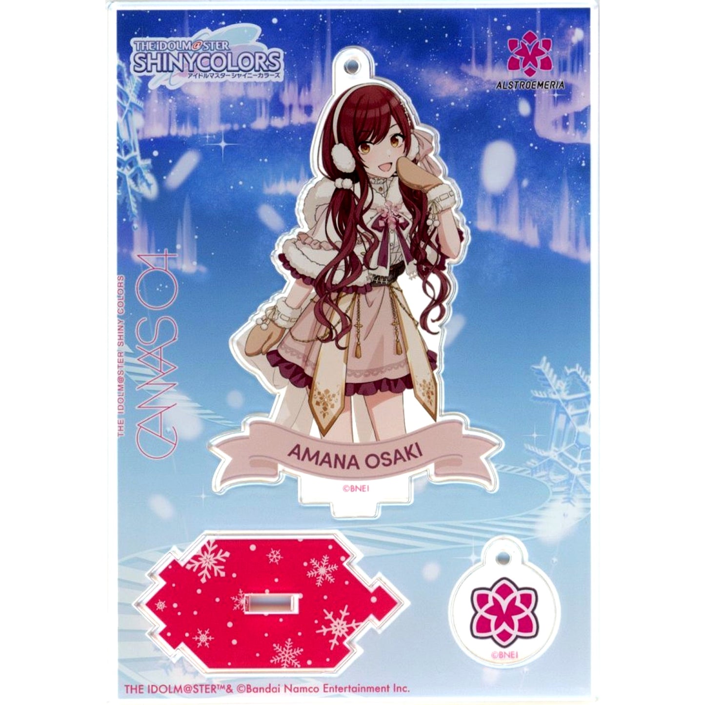 Amana Osaki CANVAS 04 The Idolmaster Shiny Colors Acrylic Stand Keychain [USED]